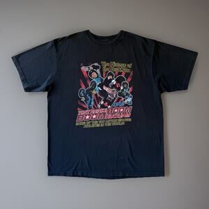Vintage Tony Hawk Boom Bom Huckjam Shirt XL Black Y2K Skater Los Angeles